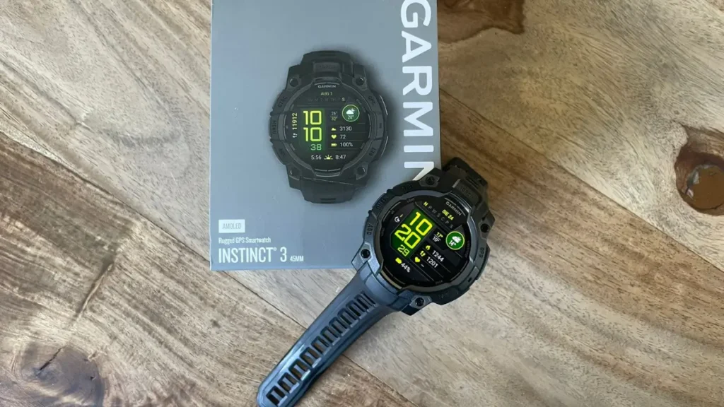 Smartwatch Garmin Instinct 3 AMOLED 45mm GPS – recenzja i test wytrzymałego zegarka męskiego